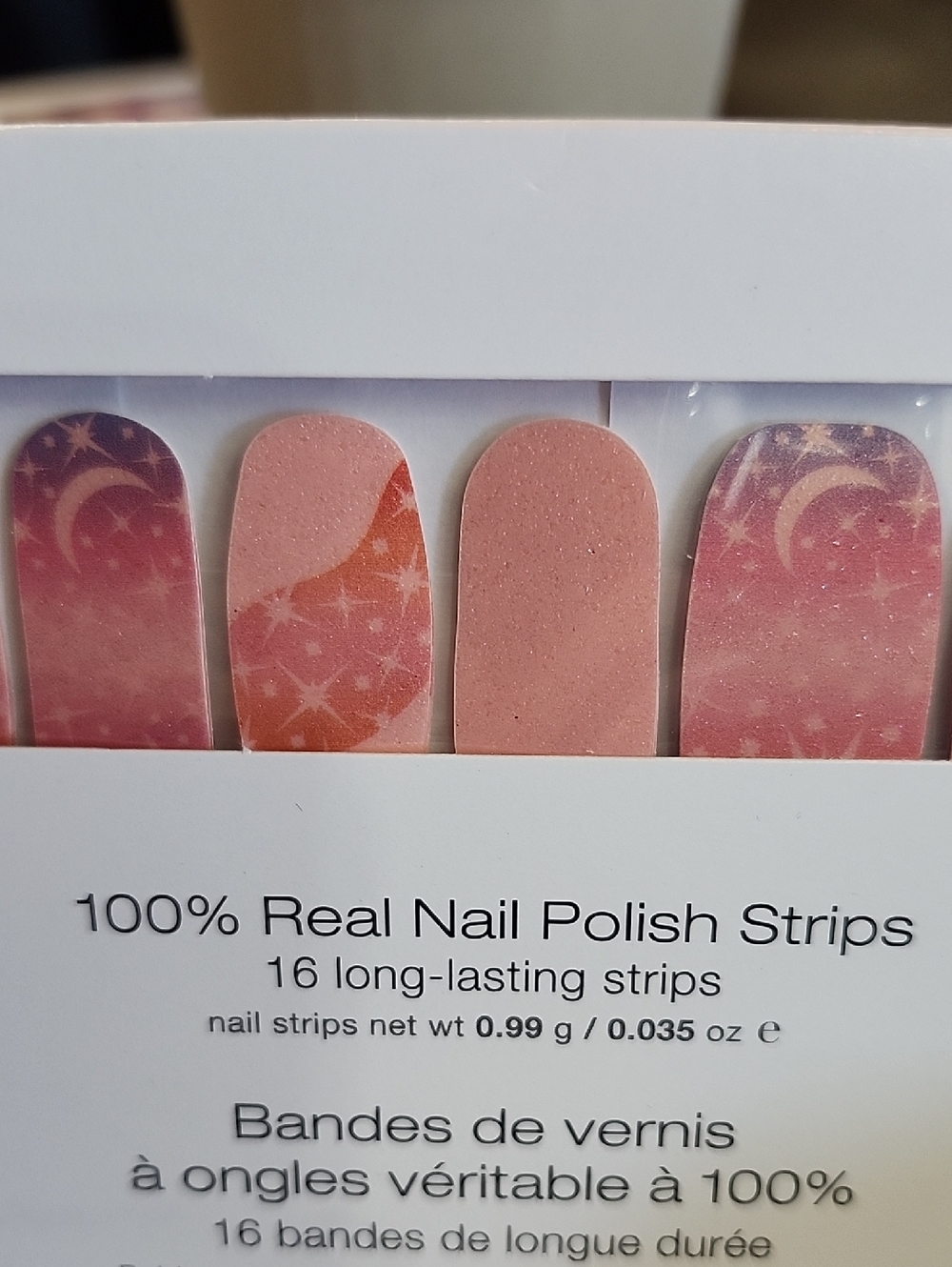 💅B2G1 👉*NWT* COLOR STREET "STAR-CROSSED" 100% NAIL POLISH STRIPS ~MOON & STARS